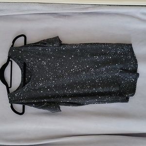 Rock & Republic Cold Shoulder Short Sleeve Top